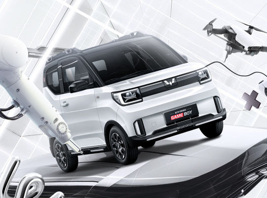 120-170KM Mini EV Cars Wuling Ev Car 3 drzwi 4 miejsca Kompaktowy rozmiar
