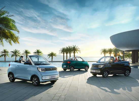 Kabriolet Wuling Hongguang EV 280KM Pojedynczy silnik 2 drzwi 2 miejsca